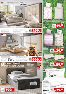 Bett im porta Möbel Prospekt "Besser gleich zu porta" mit 8 Seiten (Neuss)