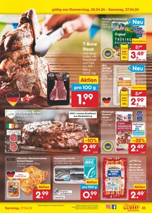 Bratwurst im Netto Marken-Discount Prospekt "Aktuelle Angebote" mit 51 Seiten (Kassel)