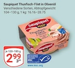 Aktuelles Thunfisch-Filet in Olivenöl Angebot bei GLOBUS in Salzgitter ab 2,99 €