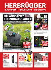 Aktueller Herbrügger Prospekt mit Terrassendielen, "URLAUBSREIF? IHR ZUHAUSE AUCH!", Seite 1