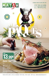 Prospectus Supermarchés Match à Neufchâteau, "DÉLICIEUSES PÂQUES", 28 pages, 31/03/2026 - 06/04/2026