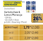 Lemon/Maracuja Angebote von Gorbatschow bei Metro Oranienburg für 2,84 €