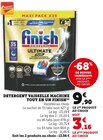 Détergent vaisselle machine tout en un (A) - Finish en promo chez Super U Quimper à 3,16 €