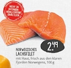 Norwegisches Lachsfilet bei EDEKA im Ratingen Prospekt für 2,49 €