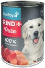 Hundenassfutter Rind + Angebote von ZooRoyal bei ZooRoyal Elmshorn für 7,75 €