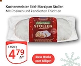 Edel-Marzipan Stollen im Angebot bei GLOBUS in Braunschweig Edel-Marzipan Stollen Angebote von Kuchenmeister bei GLOBUS Braunschweig für 4,79 €