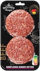 Angus Irish Beef Burger Patties Angebote von Butcher's Burger bei REWE Trier für 4,44 €