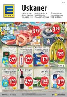 EDEKA Steinfurt Prospekt "Aktuelle Angebote" mit 24 Seiten