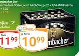 Krombacher Bier Angebote von Krombacher bei GLOBUS Altenburg für 10,99 €