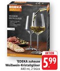 Weißwein-Kristallgläser Angebote von EDEKA zuhause bei E center Singen für 5,99 €