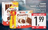 Bueno oder Country von Kinder im aktuellen EDEKA Prospekt für 1,99 €