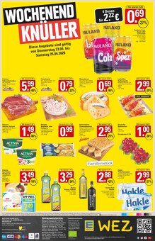 Cola im WEZ Prospekt "Die WEZette" mit 18 Seiten (Löhne)