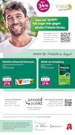 mea - meine apotheke Apotheken Prospekt der aktuellen Woche mit 4 Seiten, gültig von 01.08.2026 bis 31.08.2026, in Stadtlohn und Umgebung Aktueller mea - meine apotheke Apotheken Prospekt in Stadtlohn und Umgebung, "Unsere August-Angebote" mit 4 Seiten, 01.08.2026 - 31.08.2026