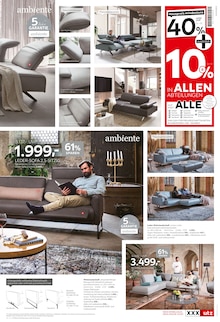 Sofa im XXXLutz Möbelhäuser Prospekt "RED SHOPPING WEEK" mit 16 Seiten (Heilbronn)
