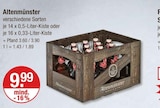 Alt im V-Markt Prospekt verschiedene Sorten von Altenmünster im aktuellen V-Markt Prospekt für 9,99 €