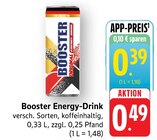 Booster Energy-Drink Angebote bei EDEKA Darmstadt für 0,39 €