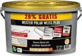 Wandfarbe „Meister Polarweiß Plus“ im Angebot bei Hornbach in Ulm Wandfarbe „Meister Polarweiß Plus“ Angebote bei Hornbach Ulm für 52,95 €