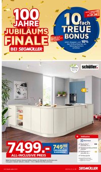 Küche im Segmüller Prospekt "Küchen - Jubiläumsfinale" mit 34 Seiten (München)