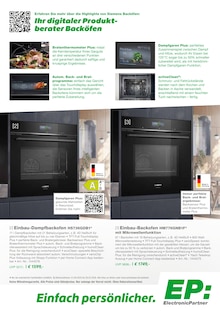 Backofen im EP: Prospekt "SIEMENS - Hausgeräte, die all Ihre Wünsche erfüllen!" mit 12 Seiten (Koblenz)