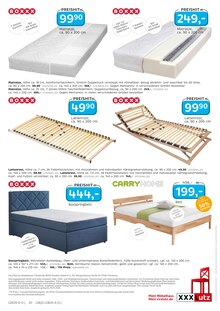 Matratze im XXXLutz Möbelhäuser Prospekt "junges wohnen." mit 20 Seiten (Bremen)