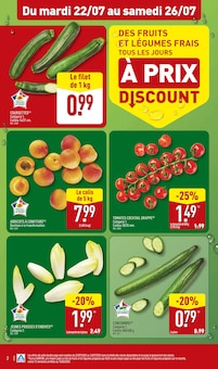 Catalogue Aldi de la semaine 30, "NOS APÉRITIFS D'ÉTÉ JUSQU'À -50% SUR LE 2ÈME", page 2, 22/07/2025 - 28/07/2025 Prospectus Aldi en cours, "NOS APÉRITIFS D'ÉTÉ JUSQU'À -50% SUR LE 2ÈME", page 2 sur 42