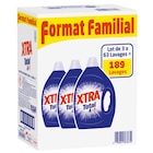 Lessive liquide "Format Familial" - XTRA en promo chez Carrefour Montigny-le-Bretonneux à 31,80 €