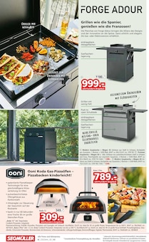 Grill im Segmüller Prospekt "Gartenmöbel Saisoneröffnung" mit 24 Seiten (Frankfurt (Main))