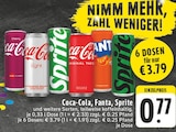 Coca-Cola, Fanta, Sprite Angebote von Coca-Cola, Fanta, Sprite bei E center Bottrop für 0,77 €