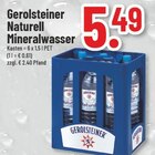 Trinkgut Verl - Naturell Mineralwasser Angebot im Prospekt Naturell Mineralwasser bei Trinkgut im Verl Prospekt für 5,49 €