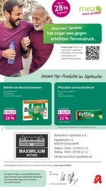 Aktueller mea - meine apotheke Apotheken Prospekt in Kaisheim und Umgebung, "Unsere September-Angebote" mit 4 Seiten, 01.09.2025 - 30.09.2025