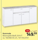 Kommode im Angebot bei ROLLER in Brandenburg Kommode Angebote bei ROLLER Brandenburg für 149,99 €