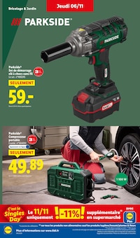 Promotion Chargeur Voiture dans le prospectus Lidl, valable du 06/11/2025 au 12/11/2025 Promo Chargeur Voiture dans le catalogue Lidl du moment à la page 48