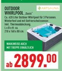 Outdoor Whirlpool "Oasis" Angebote von Artsauna bei Marktkauf Recklinghausen für 2.899,00 €