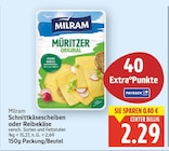 Schnittkäsescheiben von Milram für 2,29 € bei E center im Angebot Schnittkäsescheiben von Milram im aktuellen E center Prospekt