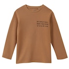 Jungen Langarmshirt mit Rippstruktur im aktuellen Ernstings family Prospekt