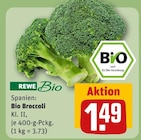 Bio Broccoli Angebote von REWE Bio bei REWE Paderborn für 1,49 €