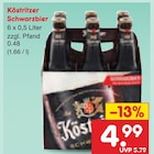 Schwarzbier im Angebot bei Netto Marken-Discount in Kassel Schwarzbier Angebote von Köstritzer bei Netto Marken-Discount Kassel für 4,99 €