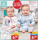 Baby Schlafoverall oder Baby Schlupfhose oder Shirt, 2er Pack bei Netto Marken-Discount im Jüchen Prospekt für 6,99 €