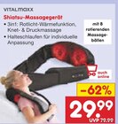 Shiatsu-Massagegerät im Netto Marken-Discount Prospekt Shiatsu-Massagegerät von Vitalmaxx im aktuellen Netto Marken-Discount Prospekt für 29,99 €