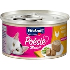 Aliment pour chats - VITAKRAFT POÉSIE en promo à 0,99 € chez Carrefour Aliment pour chats - VITAKRAFT POÉSIE dans le catalogue Carrefour