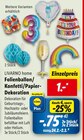 Aktuelles Folienballon/Konfetti/Papier-Dekoration Angebot bei Lidl in Jena ab 0,75 €