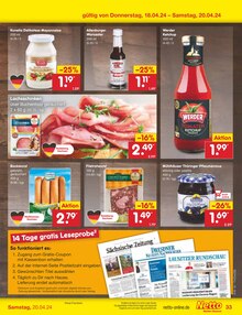 Kochwurst im Netto Marken-Discount Prospekt "Aktuelle Angebote" mit 49 Seiten (Dresden)