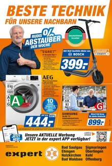 Waschmaschine im aktuellen expert Prospekt (Ravensburg) Waschmaschine im expert Prospekt "Top Angebote" mit 12 Seiten (Ravensburg)