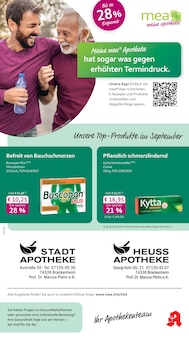 Aktueller mea - meine apotheke Prospekt "Unsere September-Angebote" Seite 1 von 4 Seiten