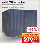 Metall Mülltonnenbox Angebote bei Netto Marken-Discount Lünen für 279,99 €