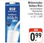 Haltbare Milch bei nah und gut im Trautskirchen Prospekt für 0,99 €