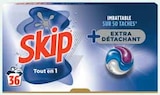 Lessive caps tout en 1 + extra détachant x36 à Intermarché dans Garchizy