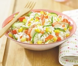 Intermarché Fouillouse - Promo Salade de riz, petits légumes et surimi relevée d'un trait de jus de citron Promo Salade de riz, petits légumes et surimi relevée d'un trait de jus de citron à 7,49 € dans le catalogue Intermarché à Fouillouse