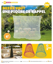 Prix et réduction Moustiquaire dans le prospectus Gifi en cours Offre Moustiquaire dans le catalogue Gifi du moment à la page 36