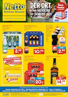 Aktueller Netto Marken-Discount Prospekt (Dresden) Netto Marken-Discount Prospekt "DER ORT, AN DEM DU IMMER AUSGEZEICHNETE PREISE FINDEST." mit Seiten (Dresden)